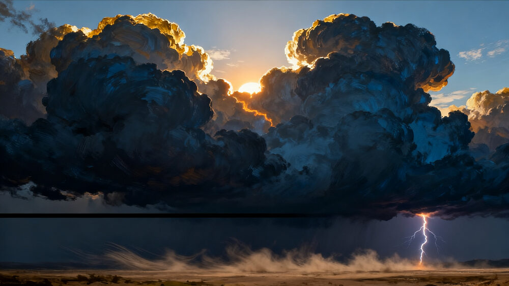 storm — фон без текста